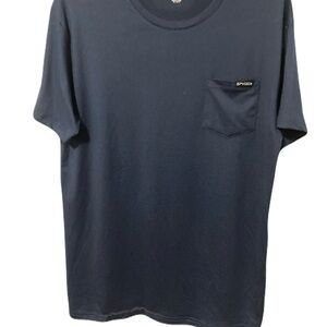 NWT Spyder Men's Dark Blue Short Sleeve Tee